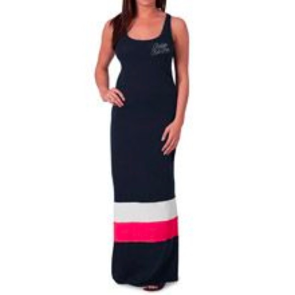 NWT 47 Brand Boston Red Sox maxi tank dress, stretchy soft - womens Large
